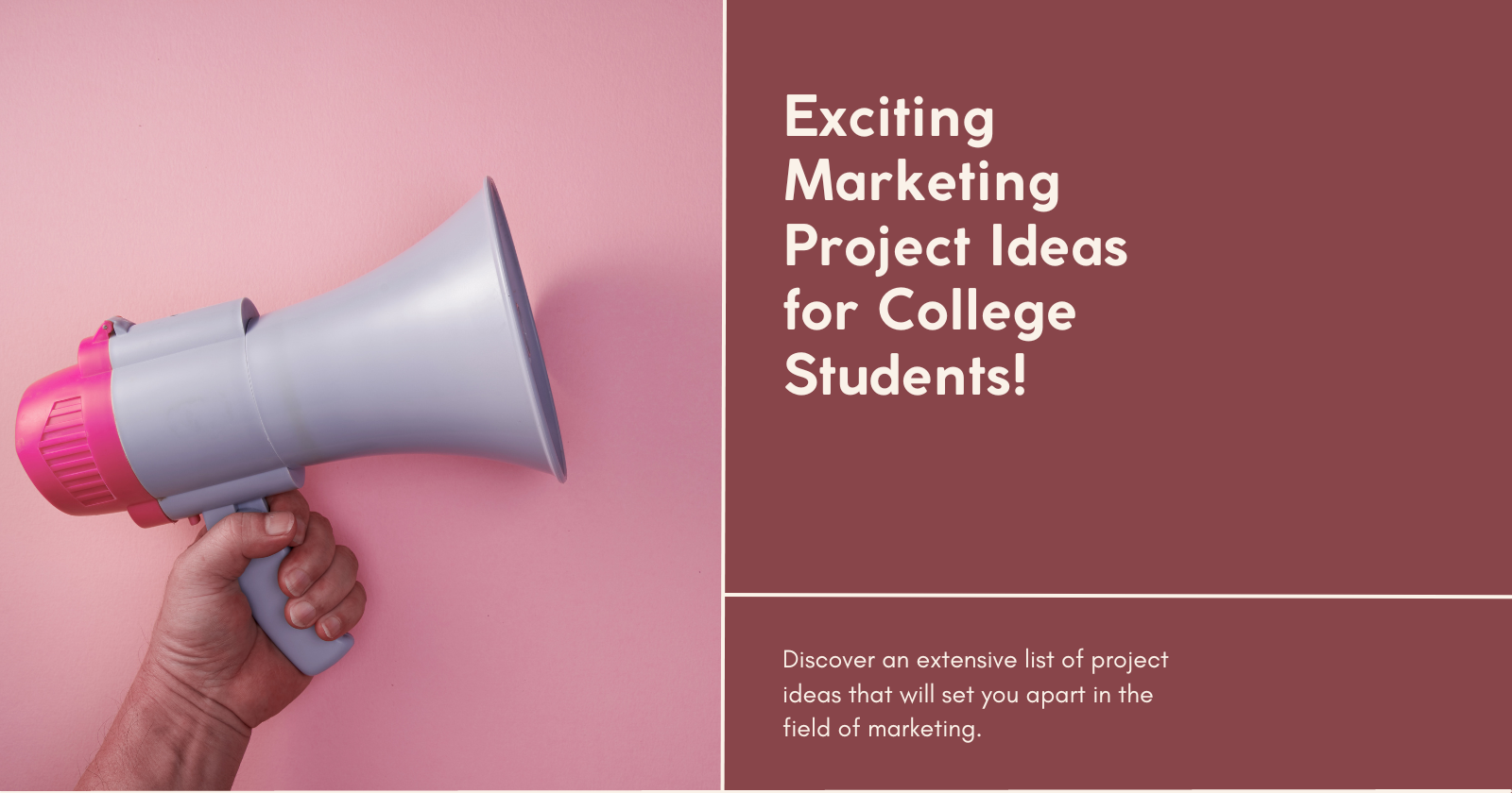 Project Mart - Marketing Projects