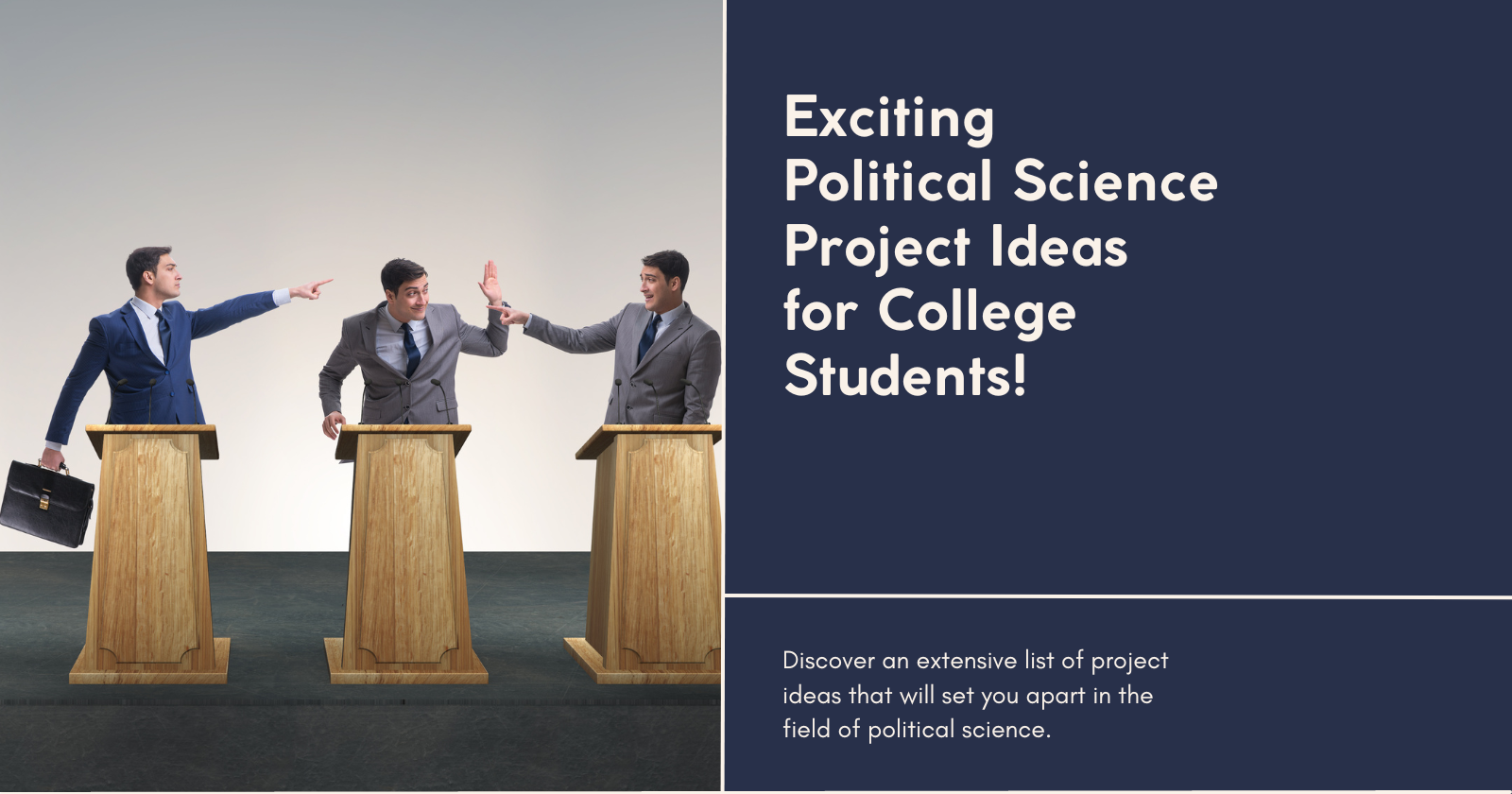 Project Mart - Political Science Projects