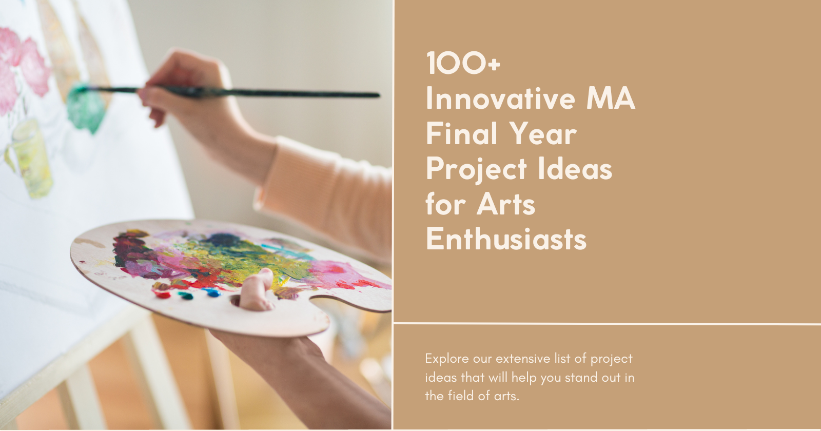 Top 100 MA Final Year Project Topics and Ideas Master of Arts Project Mart